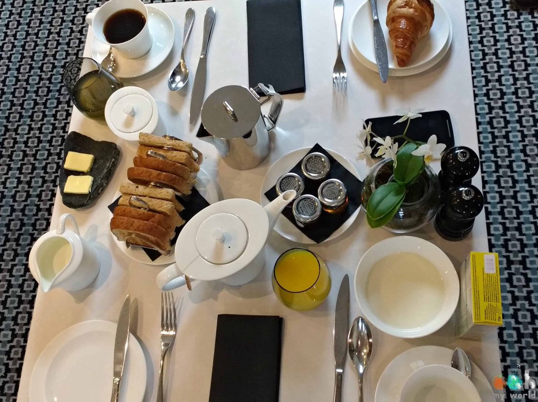 Petit déjeuner The Chester Hotel