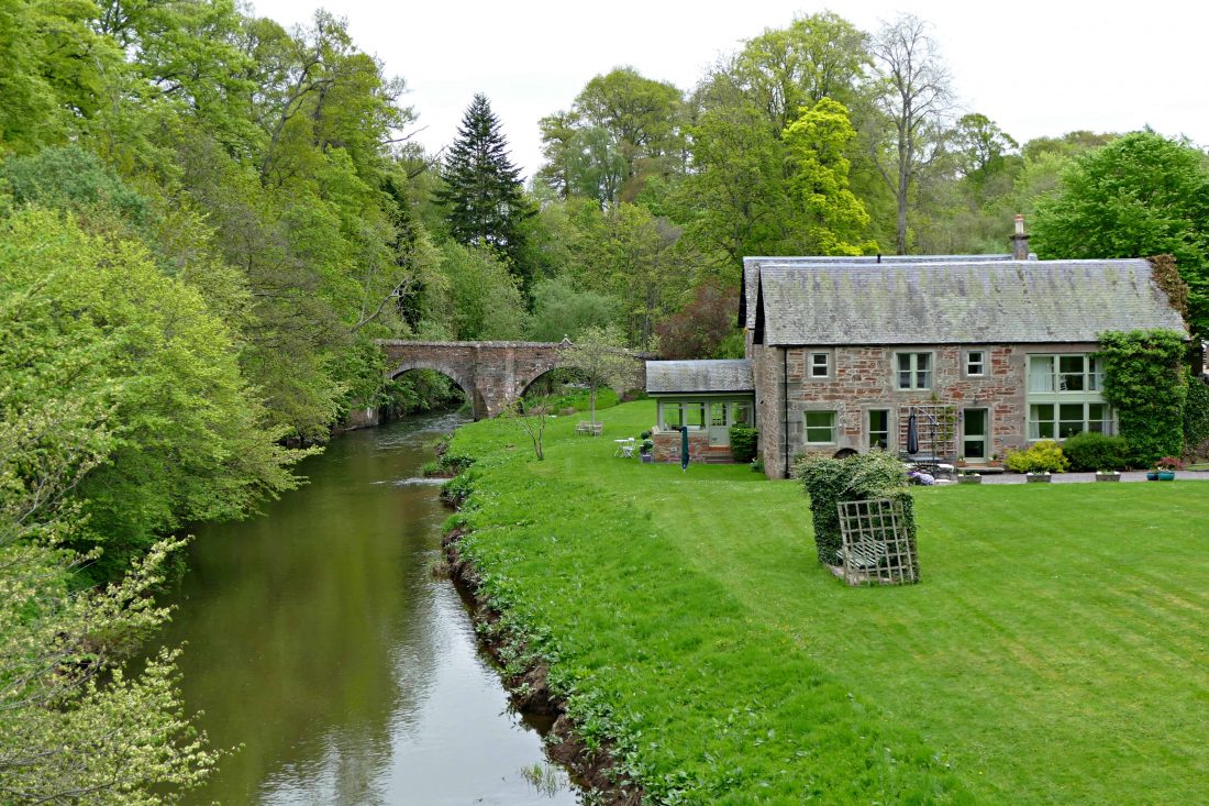 Paysage d'Angushire en Ecosse