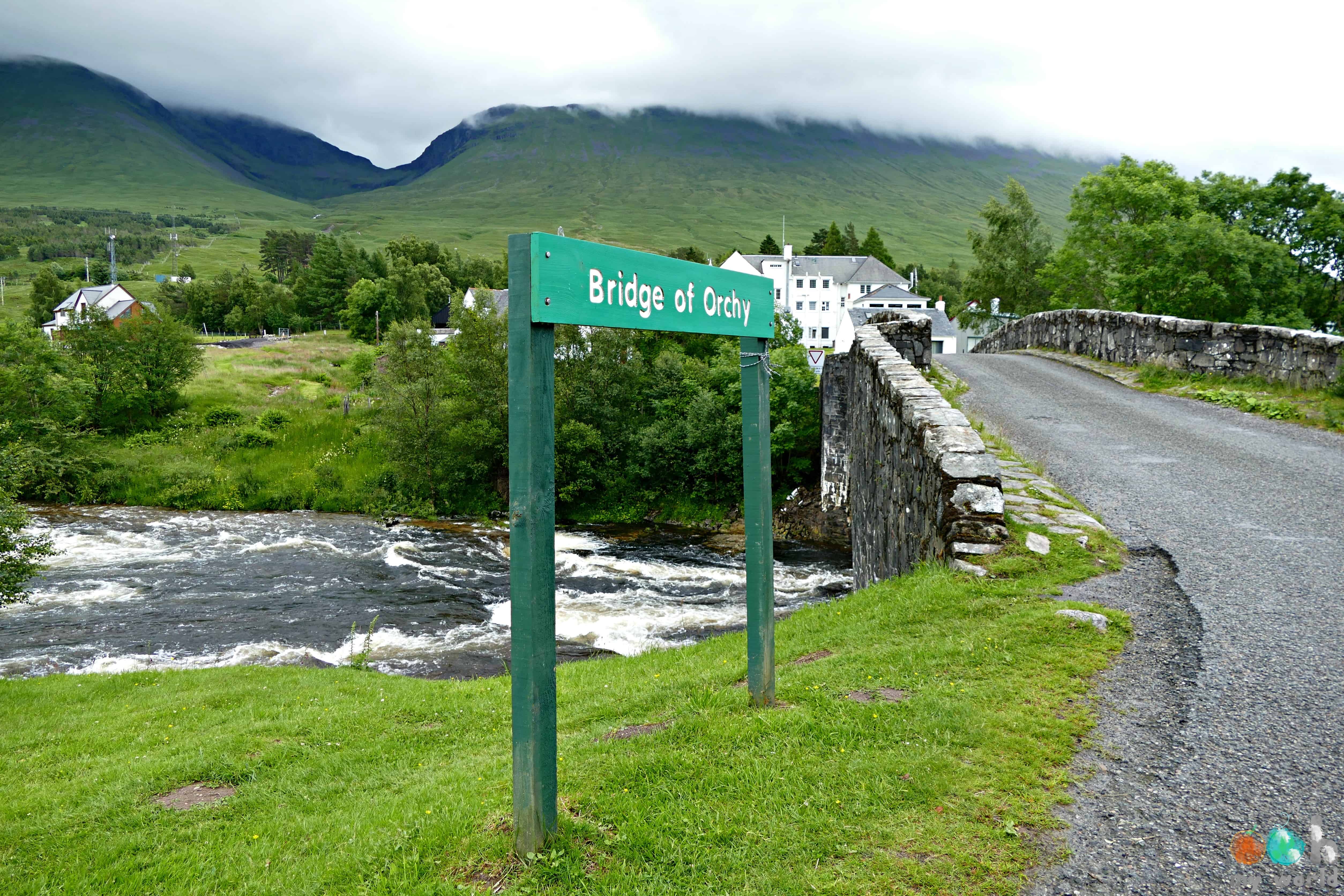 Bridge of Orchy dans les Highlands en Ecosse