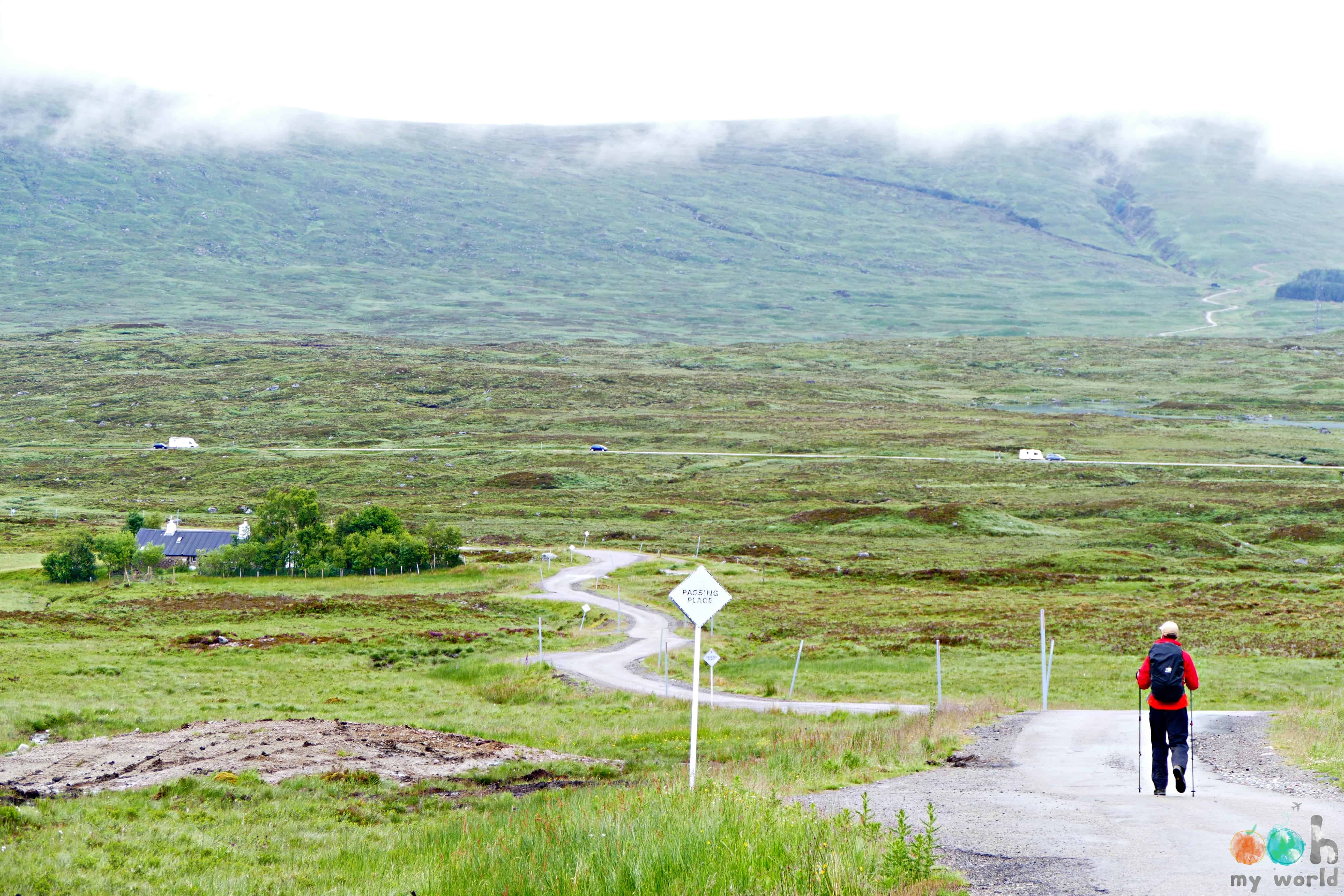 Paysage depuis le Glencoe Resort Paysage depuis le Glencoe Resort