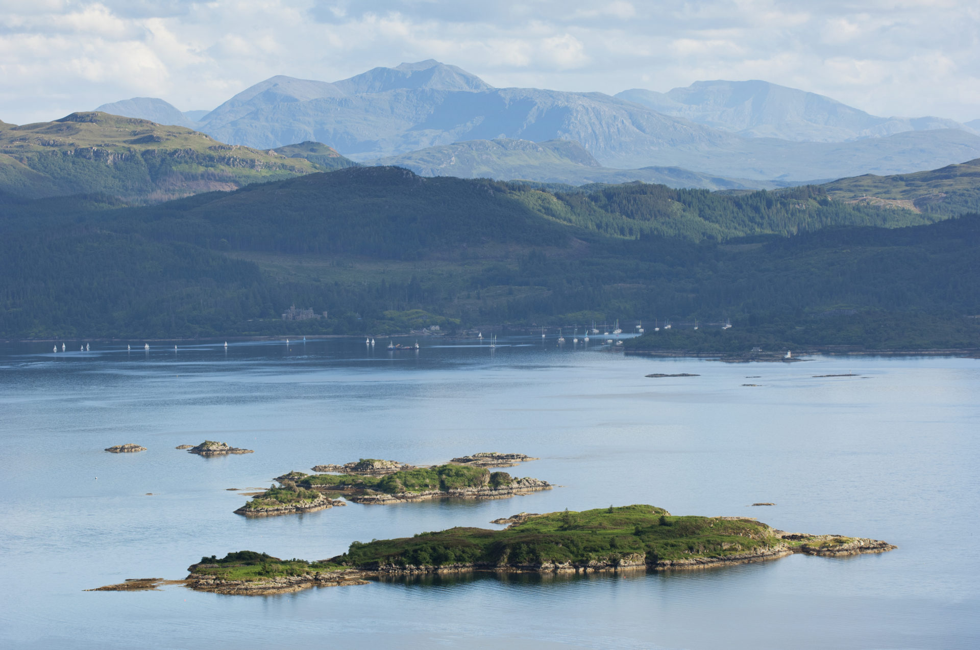 Vue depuis Applecross road sur la NC500 ©IainSarjeant