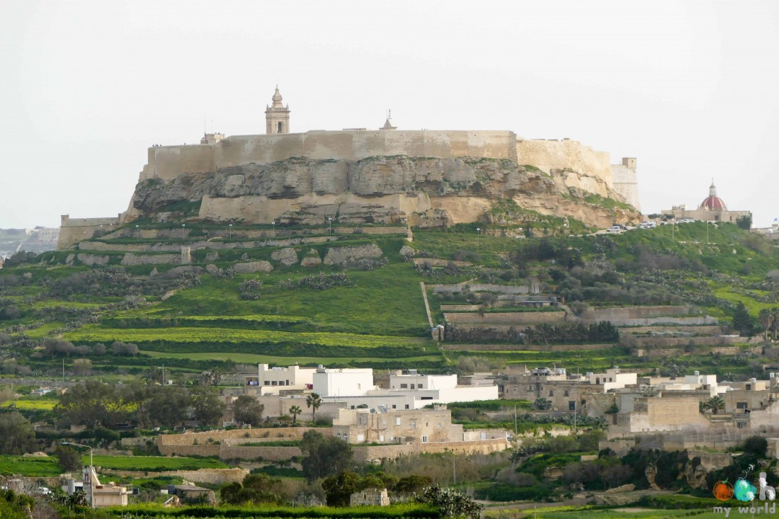 Forteresse de Gozo sur l'Ile de Gozo à Malte