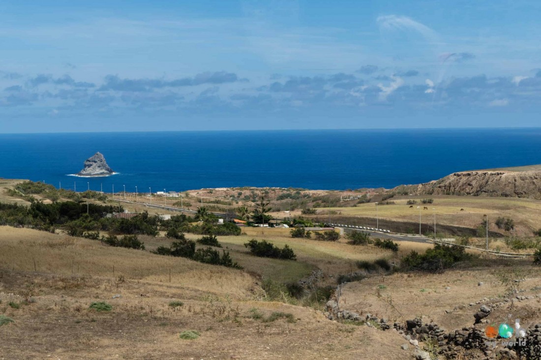 Le rocher du gorille à Porto Santo à Madère