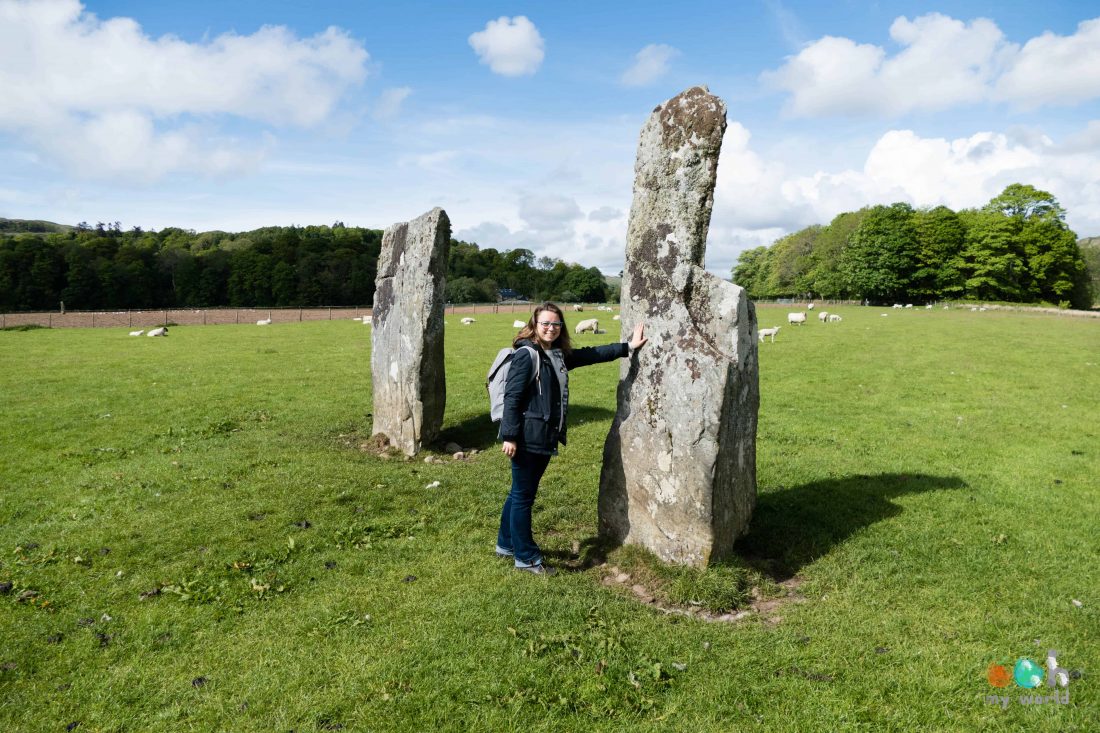 Standing stones à Kilmartin