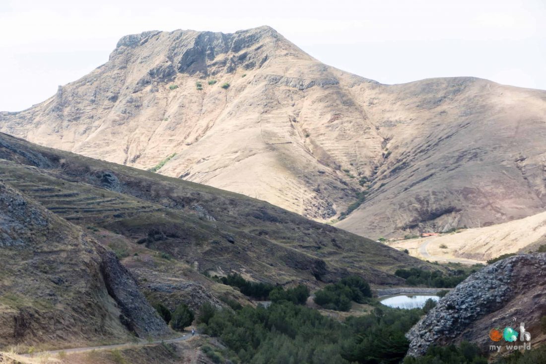 Les paysages de l'île de Porto Santo à Madère