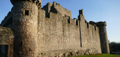 Craigmillar Castle le deuxième château d'Edimbourg